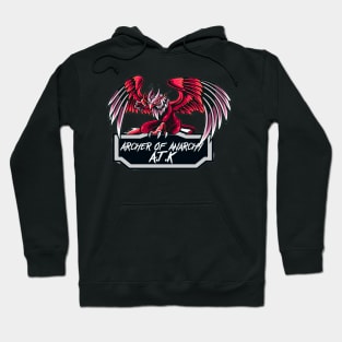 A.T.K Red Eagle Design Hoodie